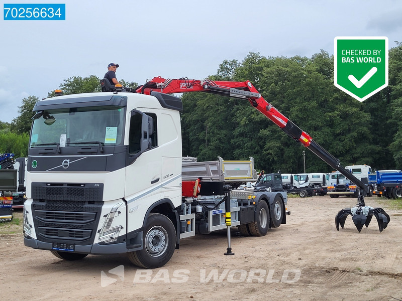 Volvo FH 500 6X2 PENZ 15Z9.50E Crane Hyva 20T HOOK Euro 6 - 후크 리프트 트럭, 크레인 트럭 : 사진 1 Volvo FH 500 6X2 PENZ 15Z9.50E Crane Hyva 20T HOOK Euro 6 - 후크 리프트 트럭, 크레인 트럭 : 사진 1
