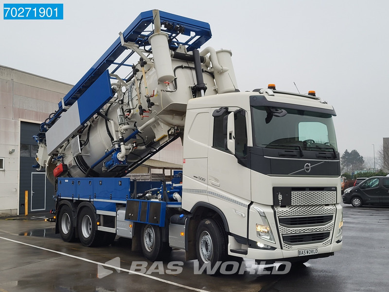 Volvo FH 500 8X4 Vacuum truck Gully Emptier 14.000ltr VEB+ Navi Euro 6 - 진공 흡입 트럭 : 사진 3 Volvo FH 500 8X4 Vacuum truck Gully Emptier 14.000ltr VEB+ Navi Euro 6 - 진공 흡입 트럭 : 사진 3
