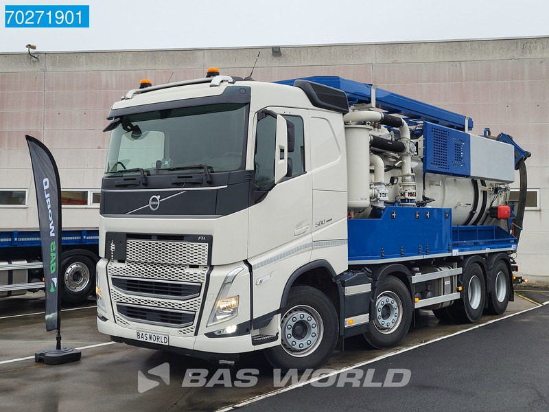 Volvo FH 500 8X4 Vacuum truck Gully Emptier 14.000ltr VEB+ Navi Euro 6 - 진공 흡입 트럭 : 사진 5 Volvo FH 500 8X4 Vacuum truck Gully Emptier 14.000ltr VEB+ Navi Euro 6 - 진공 흡입 트럭 : 사진 5