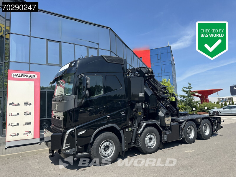 Volvo FH 540 FH 8X4 NEW! Palfinger PK1050 TEC G Crane Kran + JIB Winch Dynamic Steering Navi - 드롭사이드/ 플랫베드 트럭, 크레인 트럭 : 사진 1 Volvo FH 540 FH 8X4 NEW! Palfinger PK1050 TEC G Crane Kran + JIB Winch Dynamic Steering Navi - 드롭사이드/ 플랫베드 트럭, 크레인 트럭 : 사진 1
