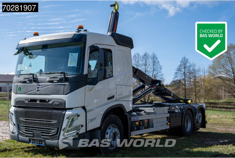 Volvo FM 500 6X2 21 Tonnes Hiab VLT21s59 Liftachse Euro 6 - 후크 리프트 트럭 : 사진 1 Volvo FM 500 6X2 21 Tonnes Hiab VLT21s59 Liftachse Euro 6 - 후크 리프트 트럭 : 사진 1