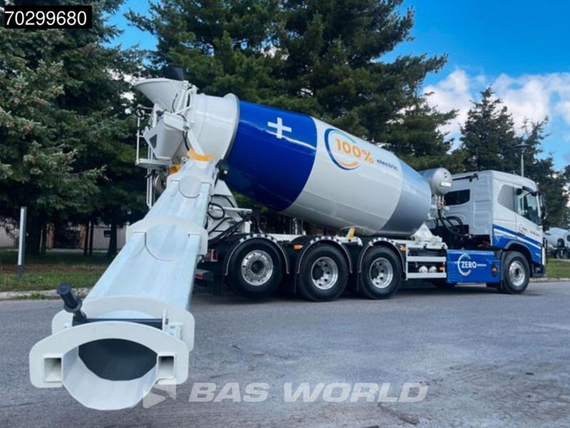 Volvo FMX 670 8X4 100% ELectric 490 kW 10m3 FML Mixer Lift/Steering Axle - 콘크리트 믹서 트럭 : 사진 2 Volvo FMX 670 8X4 100% ELectric 490 kW 10m3 FML Mixer Lift/Steering Axle - 콘크리트 믹서 트럭 : 사진 2