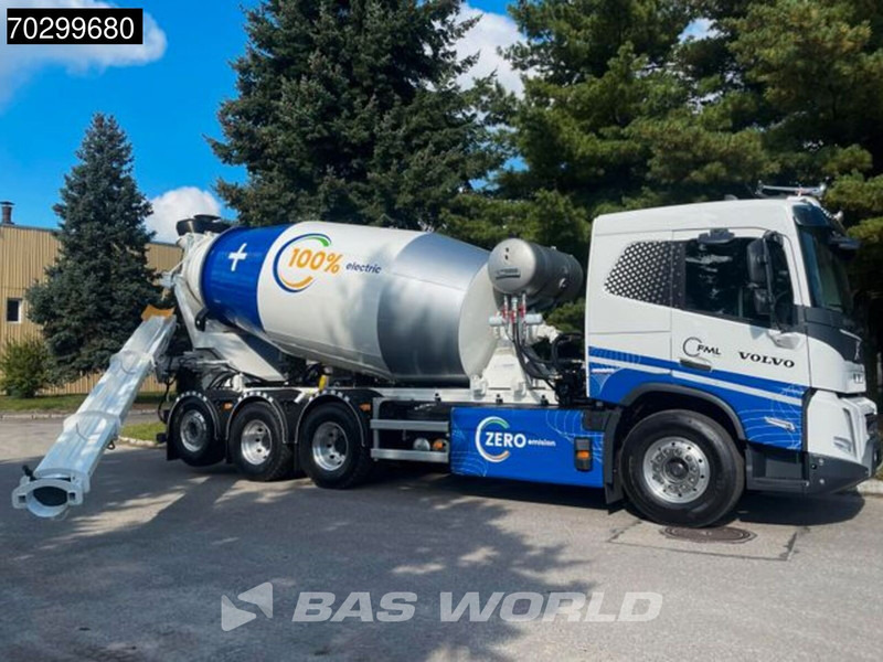 Volvo FMX 670 8X4 100% ELectric 490 kW 10m3 FML Mixer Lift/Steering Axle - 콘크리트 믹서 트럭 : 사진 5 Volvo FMX 670 8X4 100% ELectric 490 kW 10m3 FML Mixer Lift/Steering Axle - 콘크리트 믹서 트럭 : 사진 5