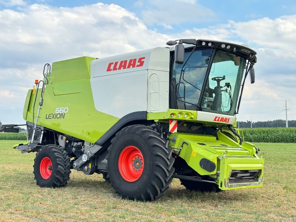 Claas Lexion 660 + claas vario 750 - 목초수확기 : 사진 1 Claas Lexion 660 + claas vario 750 - 목초수확기 : 사진 1