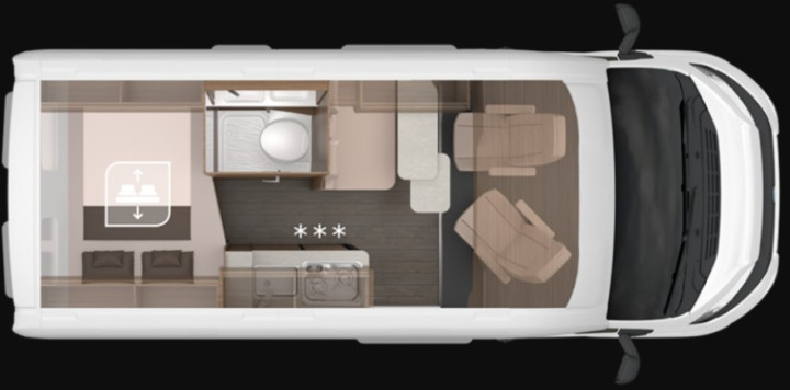 Knaus 540 MQ Platinum Selection - 캠핑 밴 : 사진 1 Knaus 540 MQ Platinum Selection - 캠핑 밴 : 사진 1