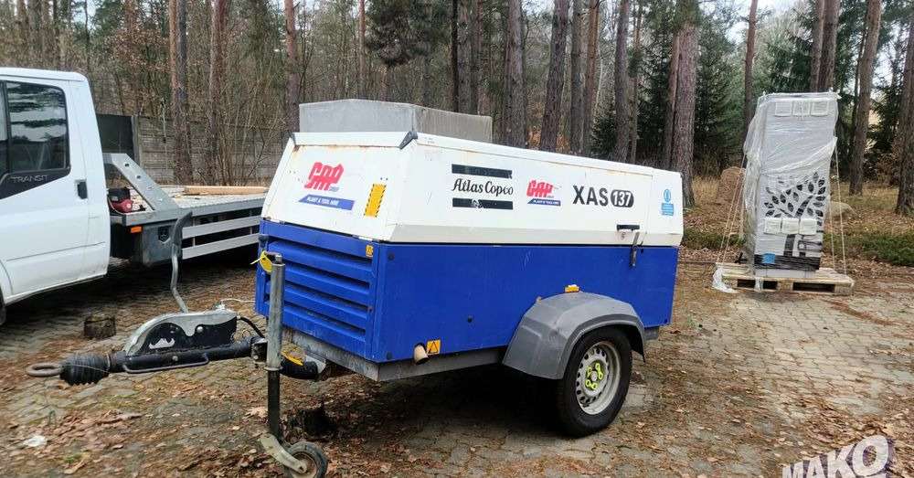 Atlas Copco XAS 137 - 발전기 세트 : 사진 1 Atlas Copco XAS 137 - 발전기 세트 : 사진 1