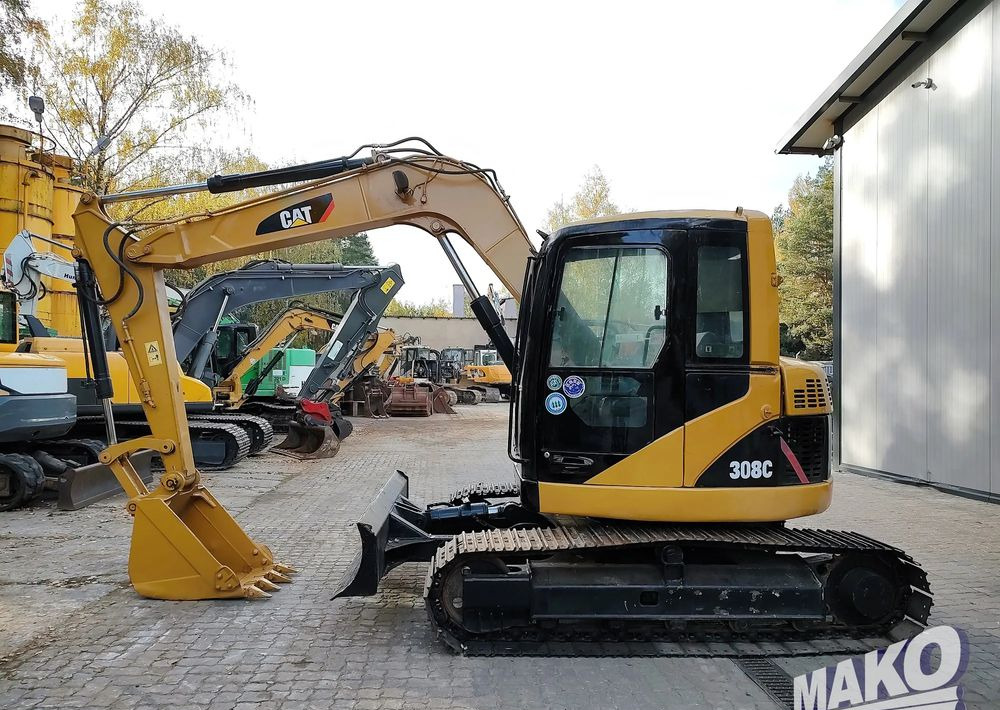 Caterpillar 308C - 크롤러 굴삭기 : 사진 1 Caterpillar 308C - 크롤러 굴삭기 : 사진 1