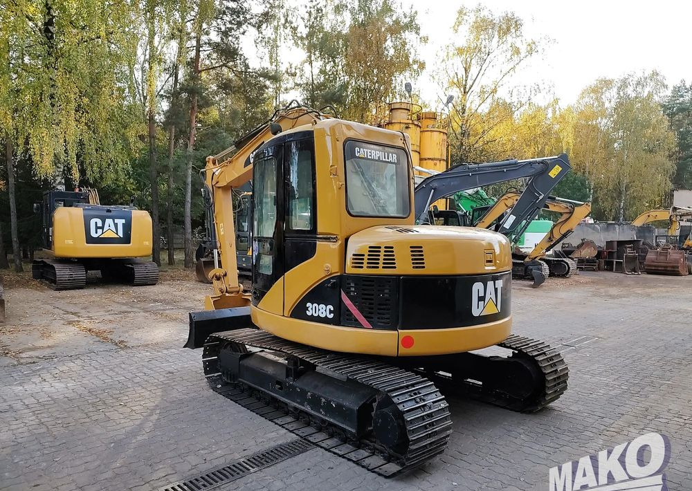 Caterpillar 308C - 크롤러 굴삭기 : 사진 2 Caterpillar 308C - 크롤러 굴삭기 : 사진 2