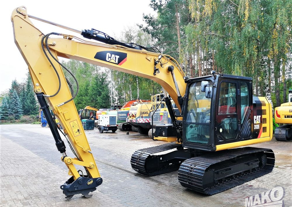 Caterpillar 312E - 크롤러 굴삭기 : 사진 1 Caterpillar 312E - 크롤러 굴삭기 : 사진 1