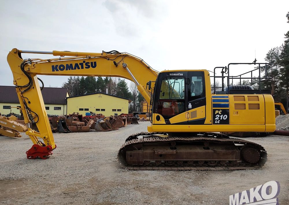 Komatsu PC210 LC-10 - 크롤러 굴삭기 : 사진 2 Komatsu PC210 LC-10 - 크롤러 굴삭기 : 사진 2