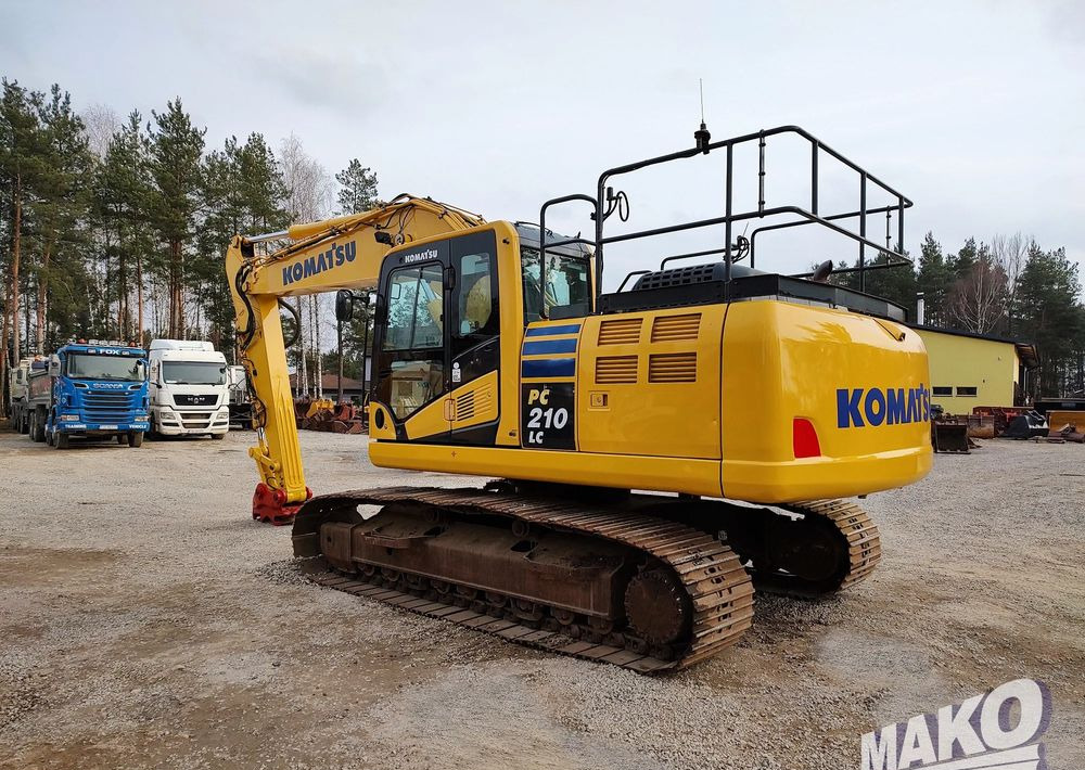 Komatsu PC210 LC-10 - 크롤러 굴삭기 : 사진 4 Komatsu PC210 LC-10 - 크롤러 굴삭기 : 사진 4