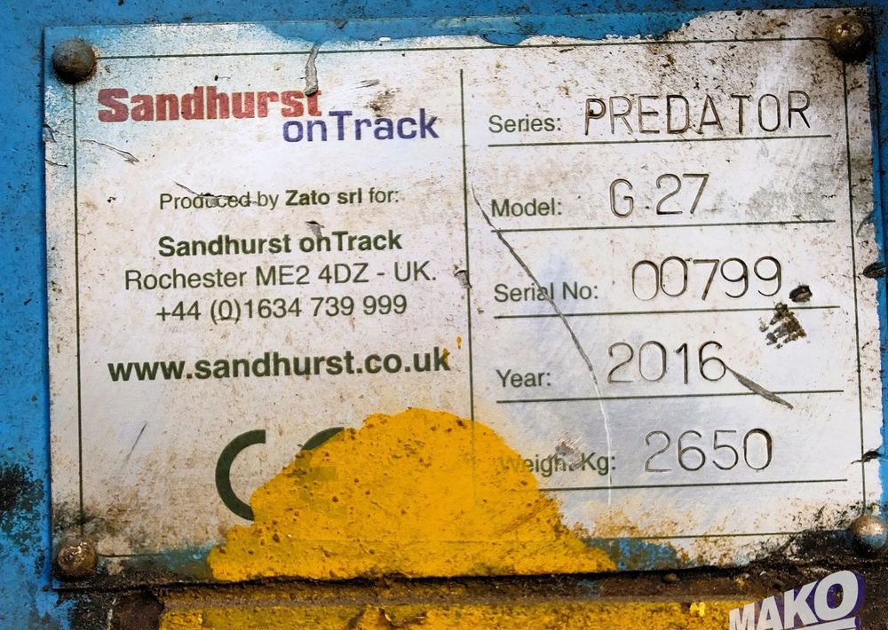 Nożyce wyburzeniowe Sandhurst Zato G27 Predator - 부착물 건설기계 용 : 사진 4 Nożyce wyburzeniowe Sandhurst Zato G27 Predator - 부착물 건설기계 용 : 사진 4