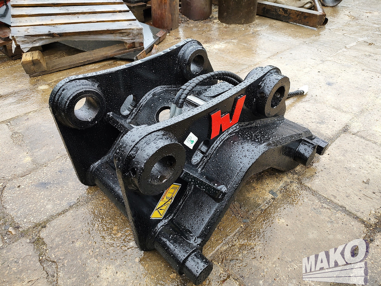 Szybkozłącze hydrauliczne Verachtert CW20 CW30 CW40 - 부착물 건설기계 용 : 사진 4 Szybkozłącze hydrauliczne Verachtert CW20 CW30 CW40 - 부착물 건설기계 용 : 사진 4