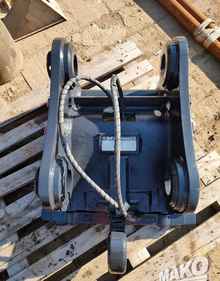 Szybkozłącze hydrauliczne Verachtert CW30 CW40 CW20 - 부착물 건설기계 용 : 사진 5 Szybkozłącze hydrauliczne Verachtert CW30 CW40 CW20 - 부착물 건설기계 용 : 사진 5