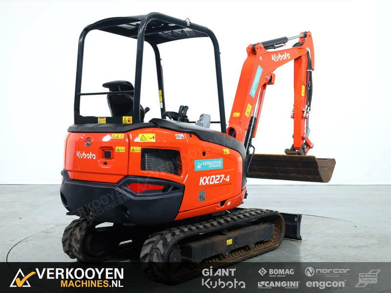 Kubota KX027-4 Hi Spec Canopy - 미니 굴삭기 : 사진 5 Kubota KX027-4 Hi Spec Canopy - 미니 굴삭기 : 사진 5