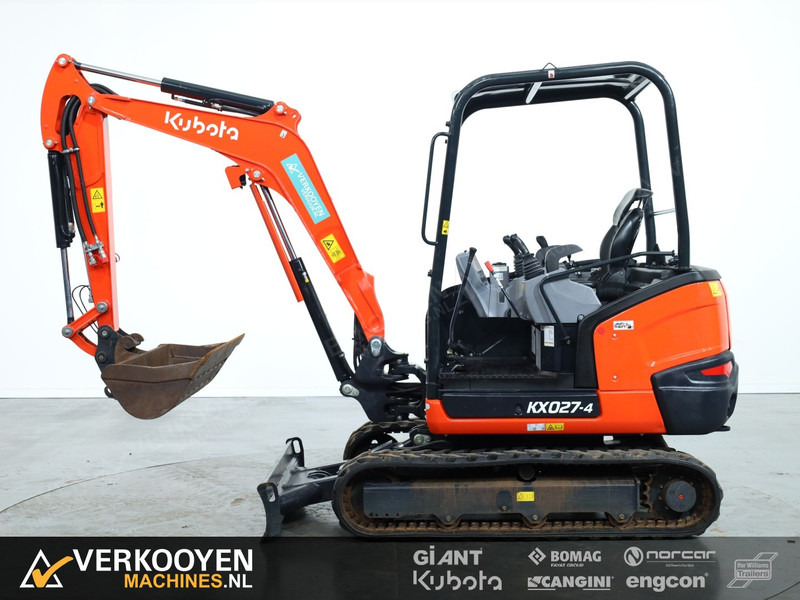 Kubota KX027-4 Hi Spec Canopy - 미니 굴삭기 : 사진 2 Kubota KX027-4 Hi Spec Canopy - 미니 굴삭기 : 사진 2