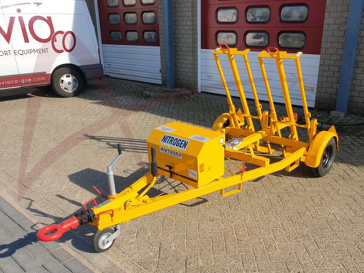 DAVID RITCHIE Trolley 4-cyl N2 charging/MK3 MoD-N - 지상 지원 장비 : 사진 1 DAVID RITCHIE Trolley 4-cyl N2 charging/MK3 MoD-N - 지상 지원 장비 : 사진 1