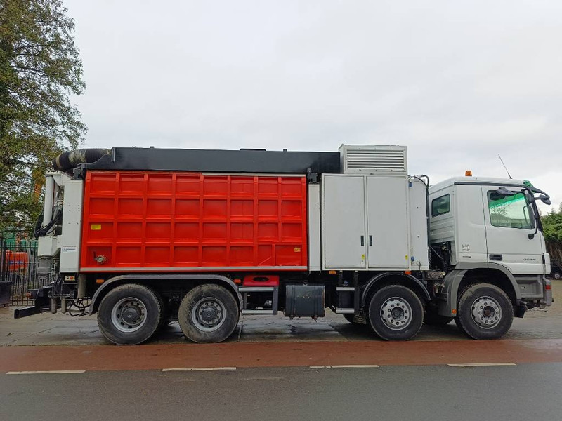MERCEDS benz actros RSP ESE 32/8-DV-K saugbagger - 진공 흡입 트럭 : 사진 3 MERCEDS benz actros RSP ESE 32/8-DV-K saugbagger - 진공 흡입 트럭 : 사진 3