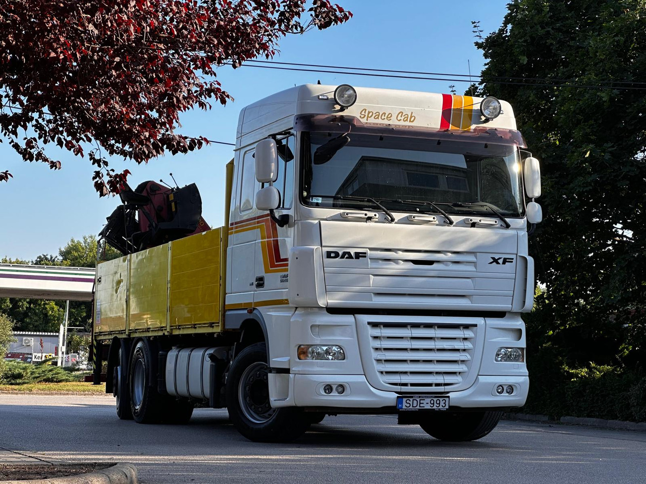 DAF Xf 105.410 Manual 6x2 Palfinger Pk18500 EXCELENT - 크레인 트럭 : 사진 1 DAF Xf 105.410 Manual 6x2 Palfinger Pk18500 EXCELENT - 크레인 트럭 : 사진 1