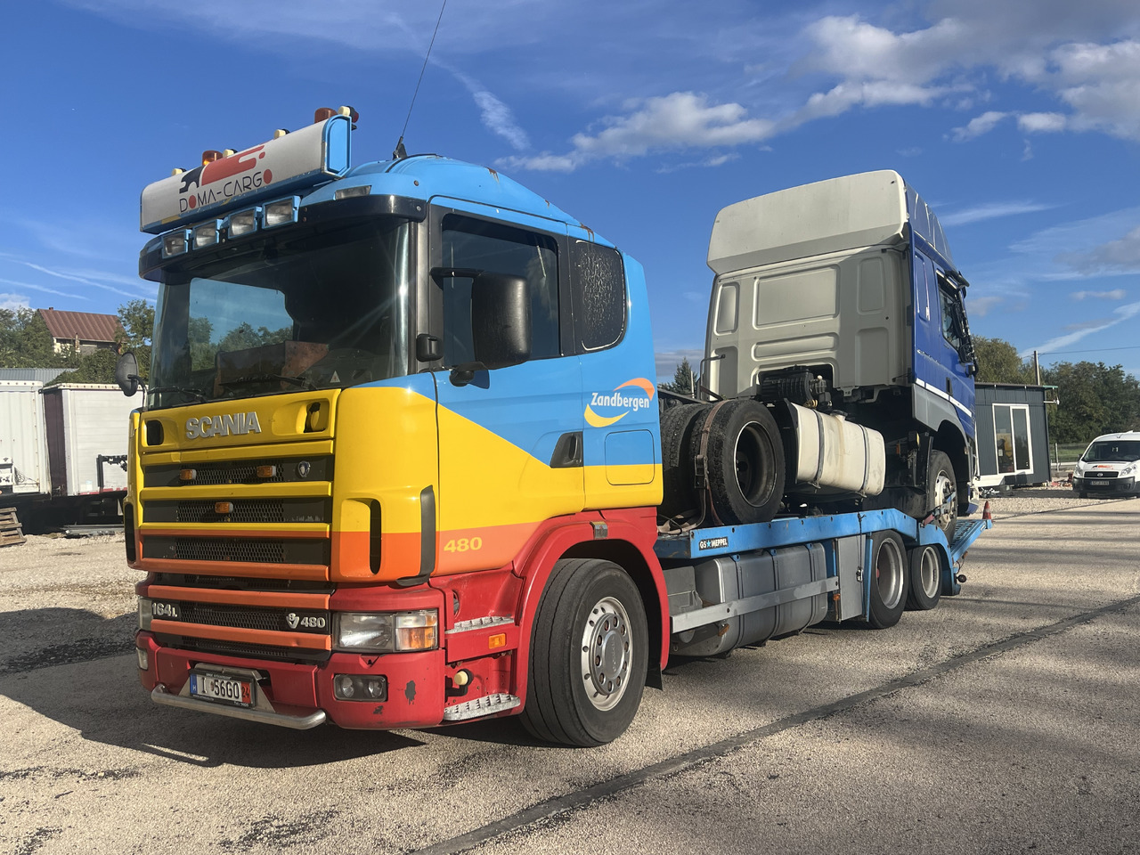 SCANIA 164 480 V8 GS MEPPEL - 자동 운반 장치 트럭 : 사진 1 SCANIA 164 480 V8 GS MEPPEL - 자동 운반 장치 트럭 : 사진 1