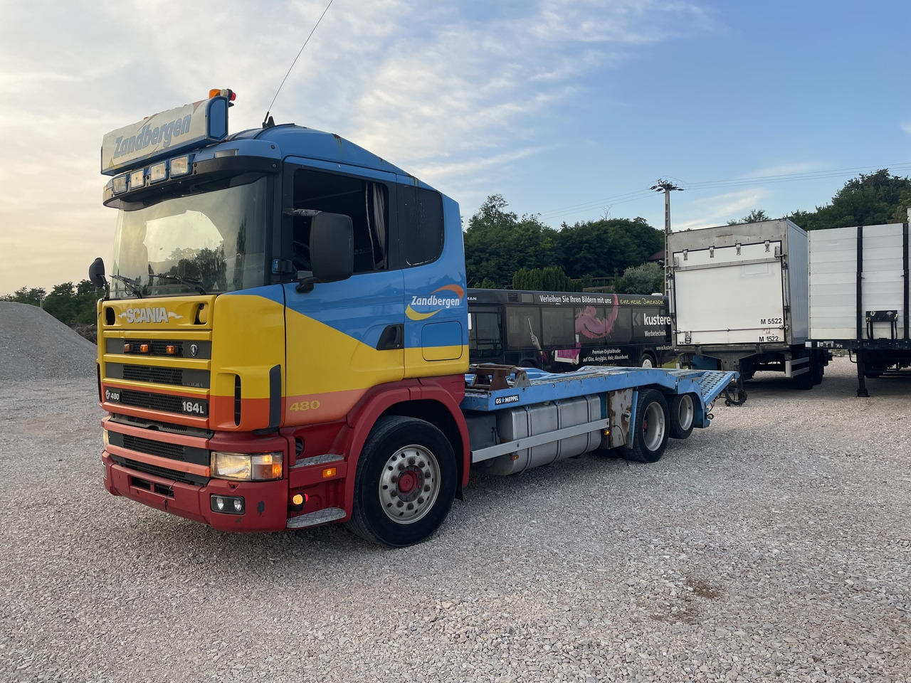 SCANIA 164 480 V8 GS MEPPEL - 자동 운반 장치 트럭 : 사진 4 SCANIA 164 480 V8 GS MEPPEL - 자동 운반 장치 트럭 : 사진 4