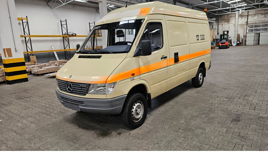 플랫베드 밴 Mercedes-Benz Sprinter 312 D 4x4 Allrad : 사진 1