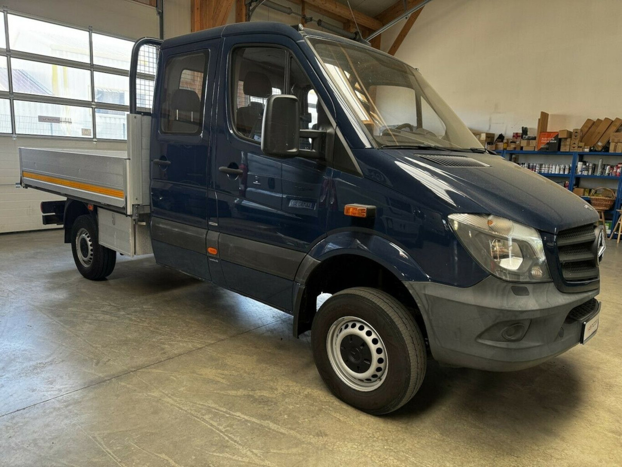 Mercedes-Benz Sprinter 313 CDI Doka 4x4 Autom. AHK 3.5t - 플랫베드 밴, 콤비 밴 : 사진 4 Mercedes-Benz Sprinter 313 CDI Doka 4x4 Autom. AHK 3.5t - 플랫베드 밴, 콤비 밴 : 사진 4