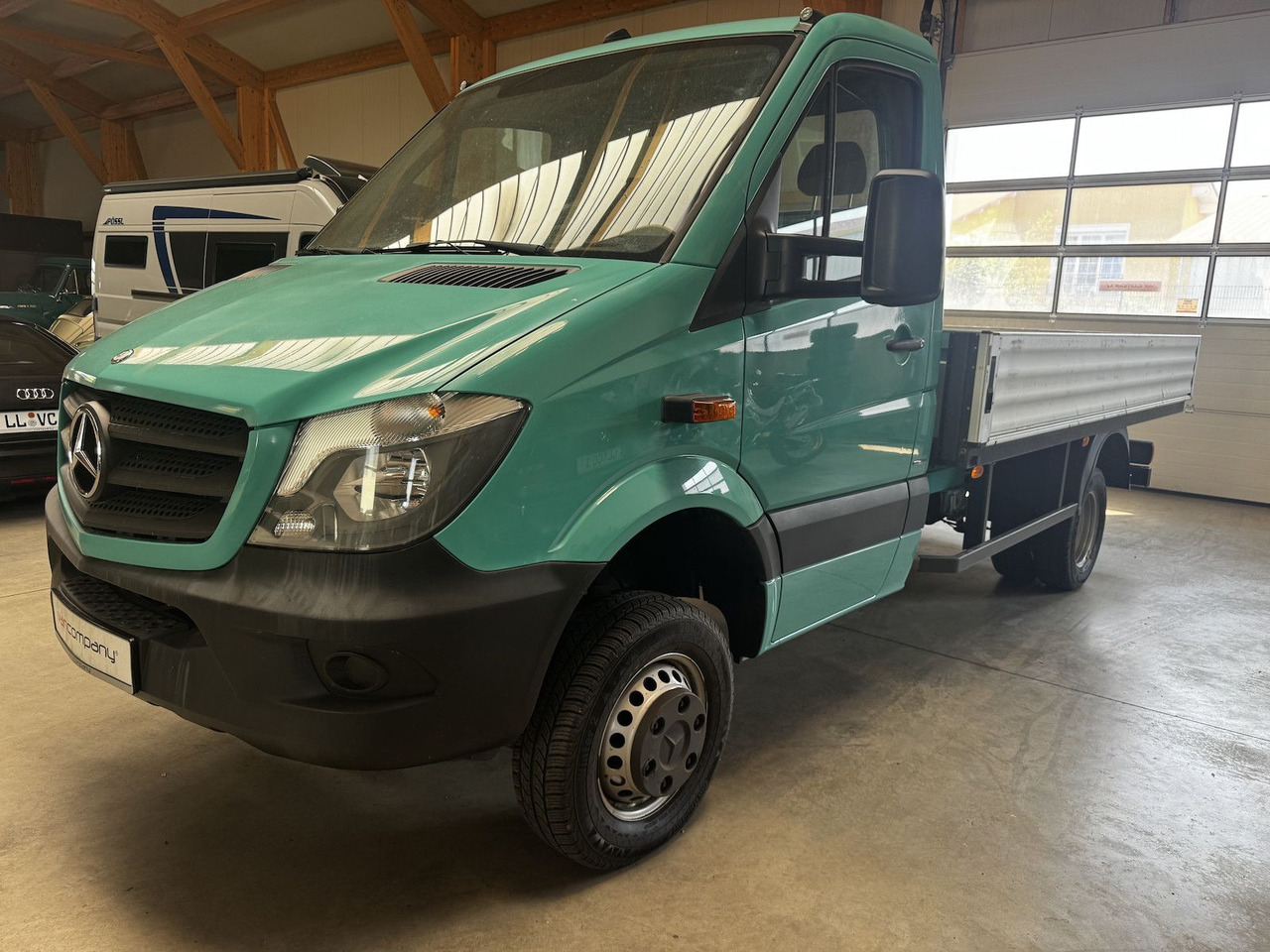 Mercedes-Benz Sprinter 513 CDI 4x4 Allrad Pritsche 3.5t - 플랫베드 밴 : 사진 1 Mercedes-Benz Sprinter 513 CDI 4x4 Allrad Pritsche 3.5t - 플랫베드 밴 : 사진 1