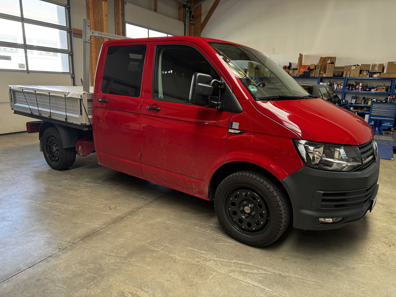 Volkswagen T6 Doka 2.0 TDI 4Motion Klima Webasto - 플랫베드 밴, 콤비 밴 : 사진 4 Volkswagen T6 Doka 2.0 TDI 4Motion Klima Webasto - 플랫베드 밴, 콤비 밴 : 사진 4