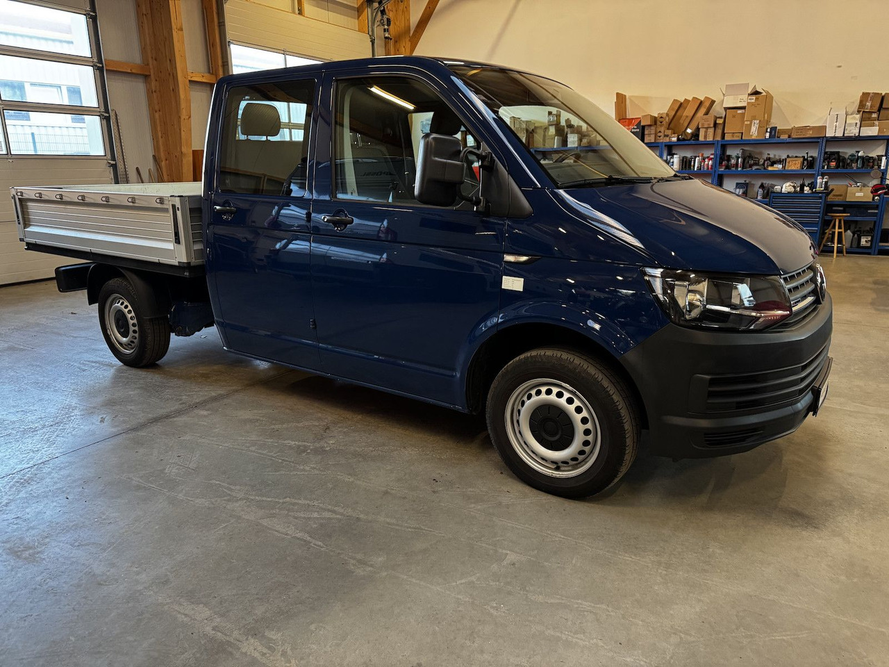 Volkswagen T6 Doka Pritsche 2.0 TDI 4Motion 4x4 indienblau - 플랫베드 밴 : 사진 4 Volkswagen T6 Doka Pritsche 2.0 TDI 4Motion 4x4 indienblau - 플랫베드 밴 : 사진 4