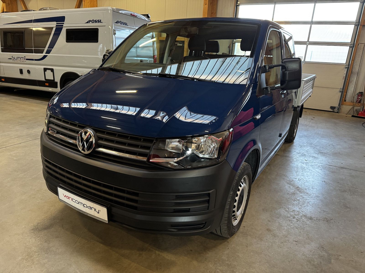 Volkswagen T6 Doka Pritsche 2.0 TDI 4Motion 4x4 indienblau - 플랫베드 밴 : 사진 2 Volkswagen T6 Doka Pritsche 2.0 TDI 4Motion 4x4 indienblau - 플랫베드 밴 : 사진 2