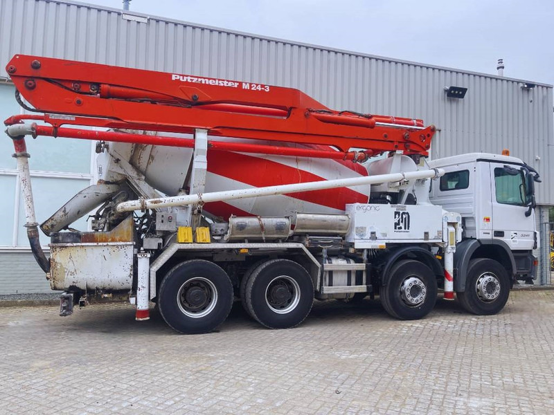 Mercedes-Benz Actros 3241 Putzmeister M24/3 2013 8X4 - 콘크리트 믹서 트럭 : 사진 5 Mercedes-Benz Actros 3241 Putzmeister M24/3 2013 8X4 - 콘크리트 믹서 트럭 : 사진 5