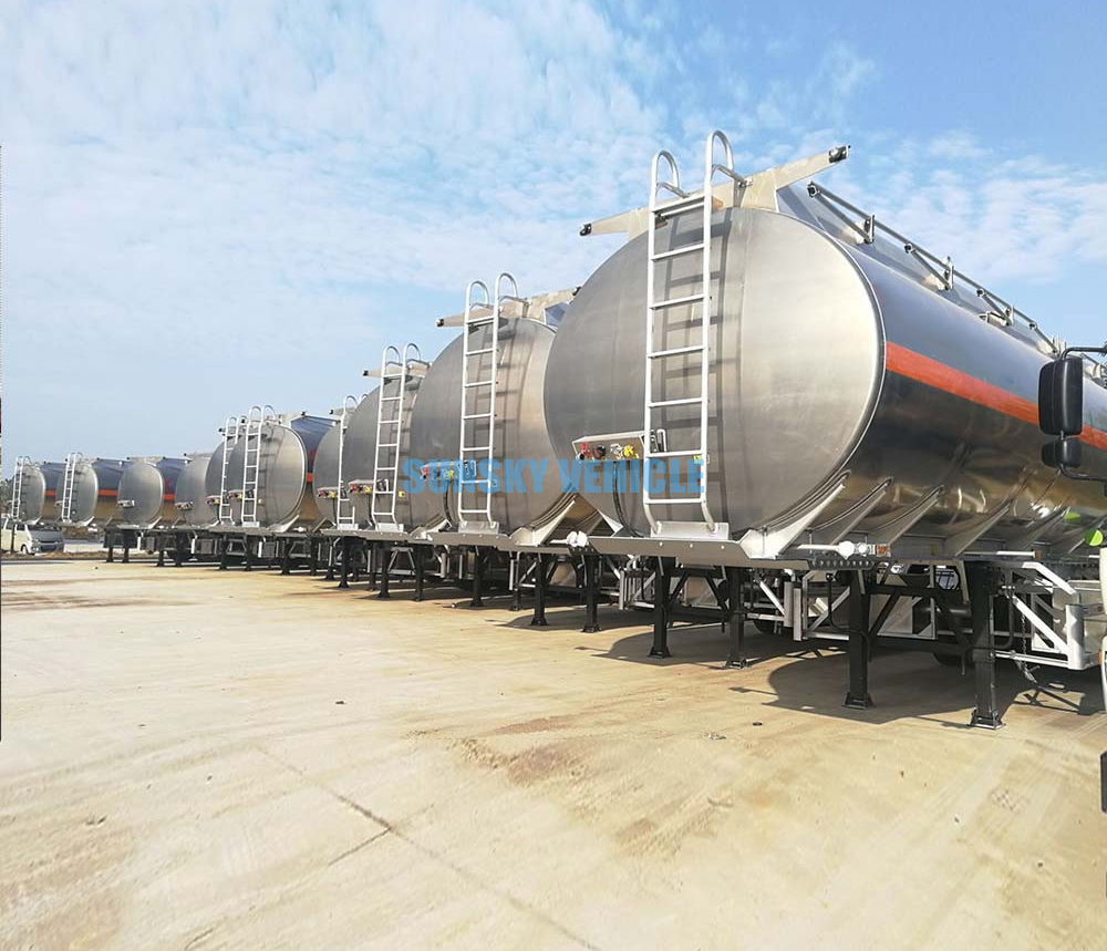 SUNSKY Fuel Tank Trailer - 유조 세미 트레일러 : 사진 4 SUNSKY Fuel Tank Trailer - 유조 세미 트레일러 : 사진 4