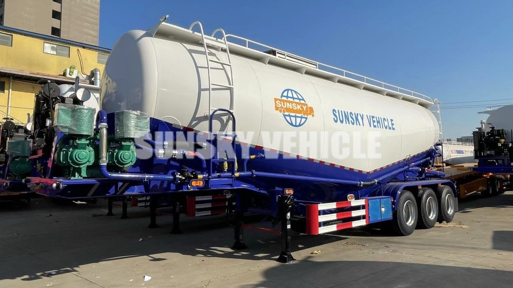 SUNSKY bulk cement trailer - 유조 세미 트레일러 : 사진 1 SUNSKY bulk cement trailer - 유조 세미 트레일러 : 사진 1