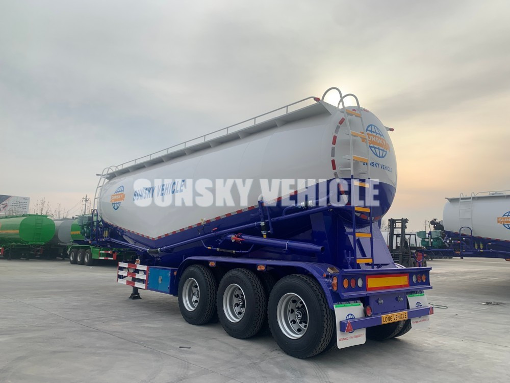 SUNSKY bulk cement trailer - 유조 세미 트레일러 : 사진 4 SUNSKY bulk cement trailer - 유조 세미 트레일러 : 사진 4