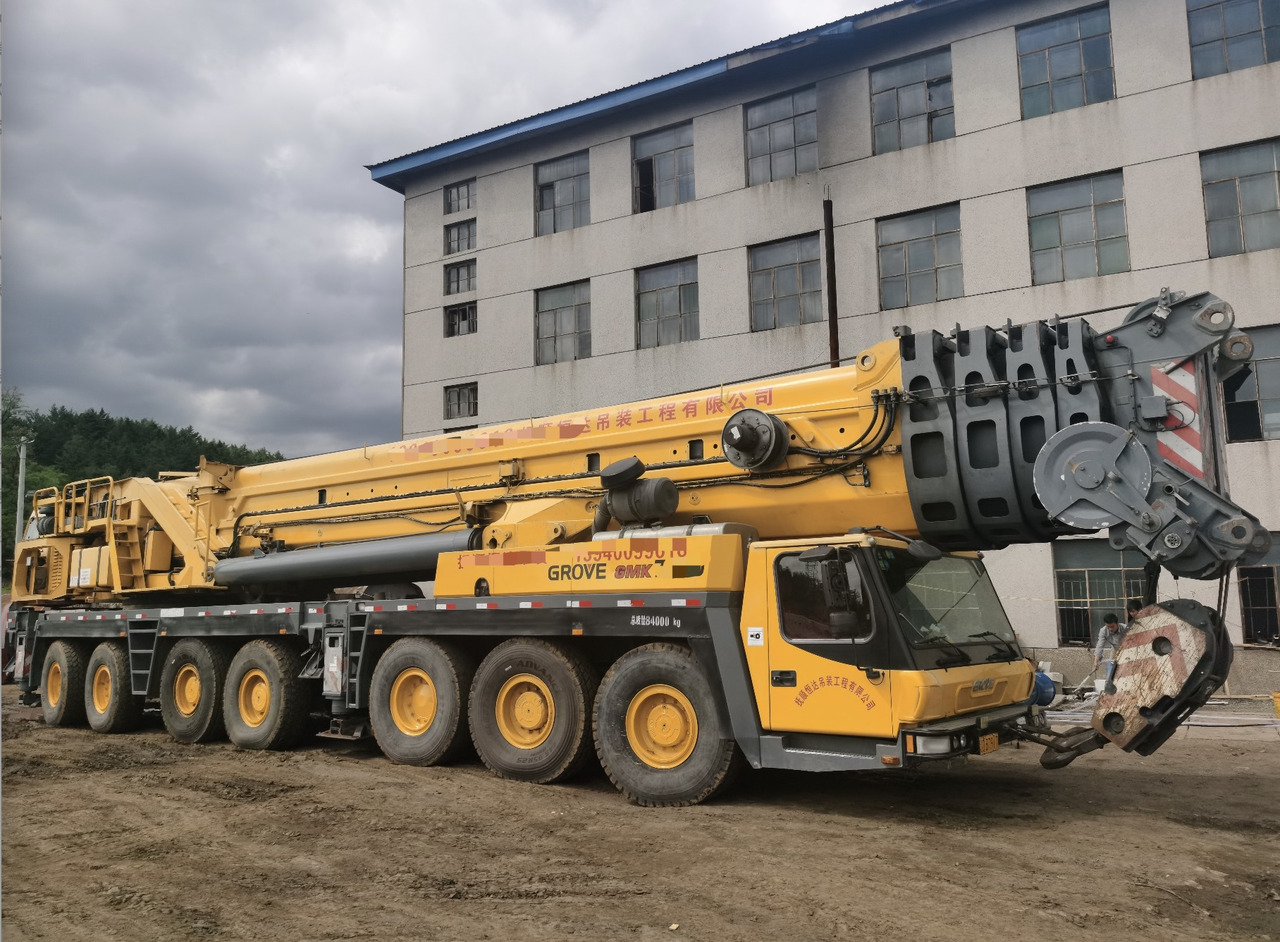 GROVE Second Hand Knuckle Boom Truck Crane GMK7450 450t Mobile Jib Crane - 모바일 크레인 : 사진 2 GROVE Second Hand Knuckle Boom Truck Crane GMK7450 450t Mobile Jib Crane - 모바일 크레인 : 사진 2