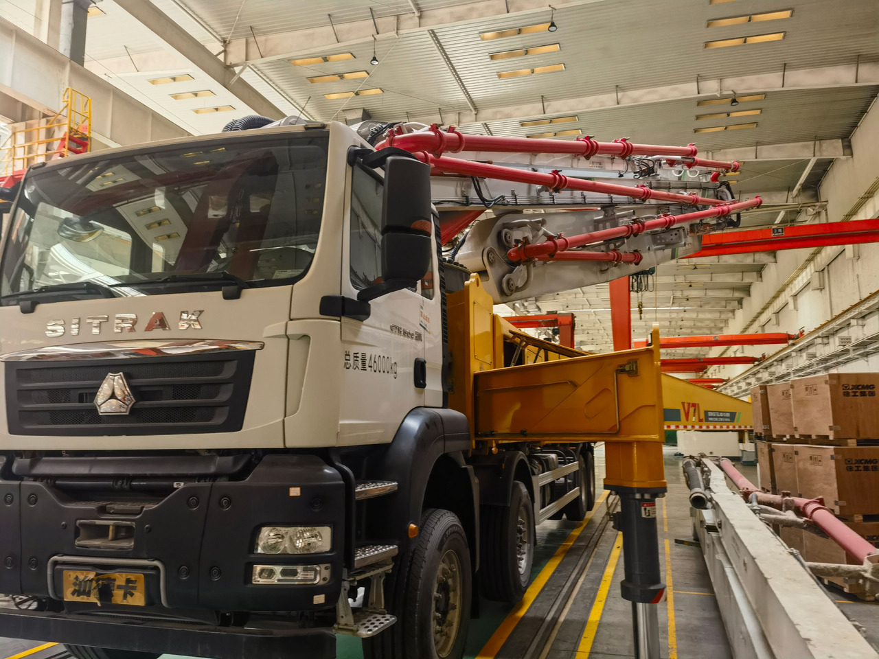 XCMG Official 60m Concrete Pump Machine HB60V Used Concrete Pump Truck For Sale - 콘크리트 펌프 트럭 : 사진 5 XCMG Official 60m Concrete Pump Machine HB60V Used Concrete Pump Truck For Sale - 콘크리트 펌프 트럭 : 사진 5