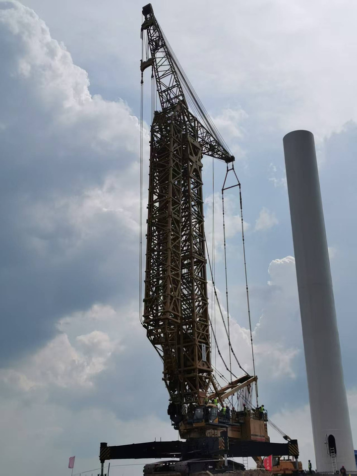 크롤러 크레인 XCMG Official Construction Mobile Crane XGC2100W 110Ton Used Hydraulic Crawler Crane : 사진 6
