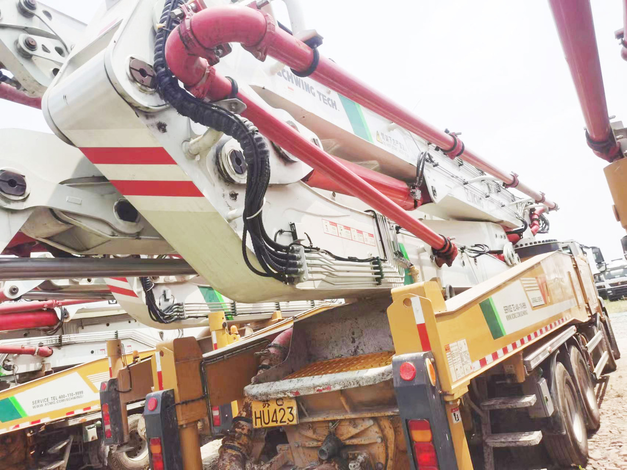 XCMG Official HB62V Concrete Pump Truck 4 Axle 62m Used Hydraulic Concrete Boom Pump Truck - 콘크리트 펌프 트럭 : 사진 3 XCMG Official HB62V Concrete Pump Truck 4 Axle 62m Used Hydraulic Concrete Boom Pump Truck - 콘크리트 펌프 트럭 : 사진 3
