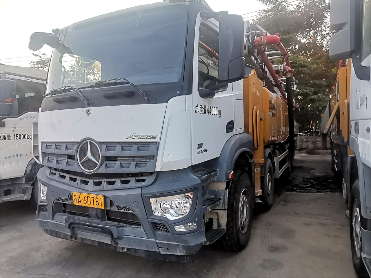 XCMG Official HB62V Second Hand Concrete Pump Truck 62m Truck-mounted Concrete Pump Price - 콘크리트 펌프 트럭 : 사진 2 XCMG Official HB62V Second Hand Concrete Pump Truck 62m Truck-mounted Concrete Pump Price - 콘크리트 펌프 트럭 : 사진 2