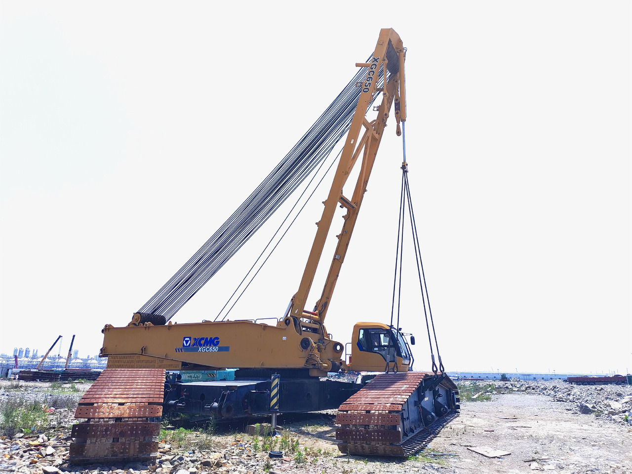 XCMG Official Hydraulic Lifting Crawler Crane XGC650 650 Used Mobile Crane Price For Sale - 크롤러 크레인 : 사진 3 XCMG Official Hydraulic Lifting Crawler Crane XGC650 650 Used Mobile Crane Price For Sale - 크롤러 크레인 : 사진 3