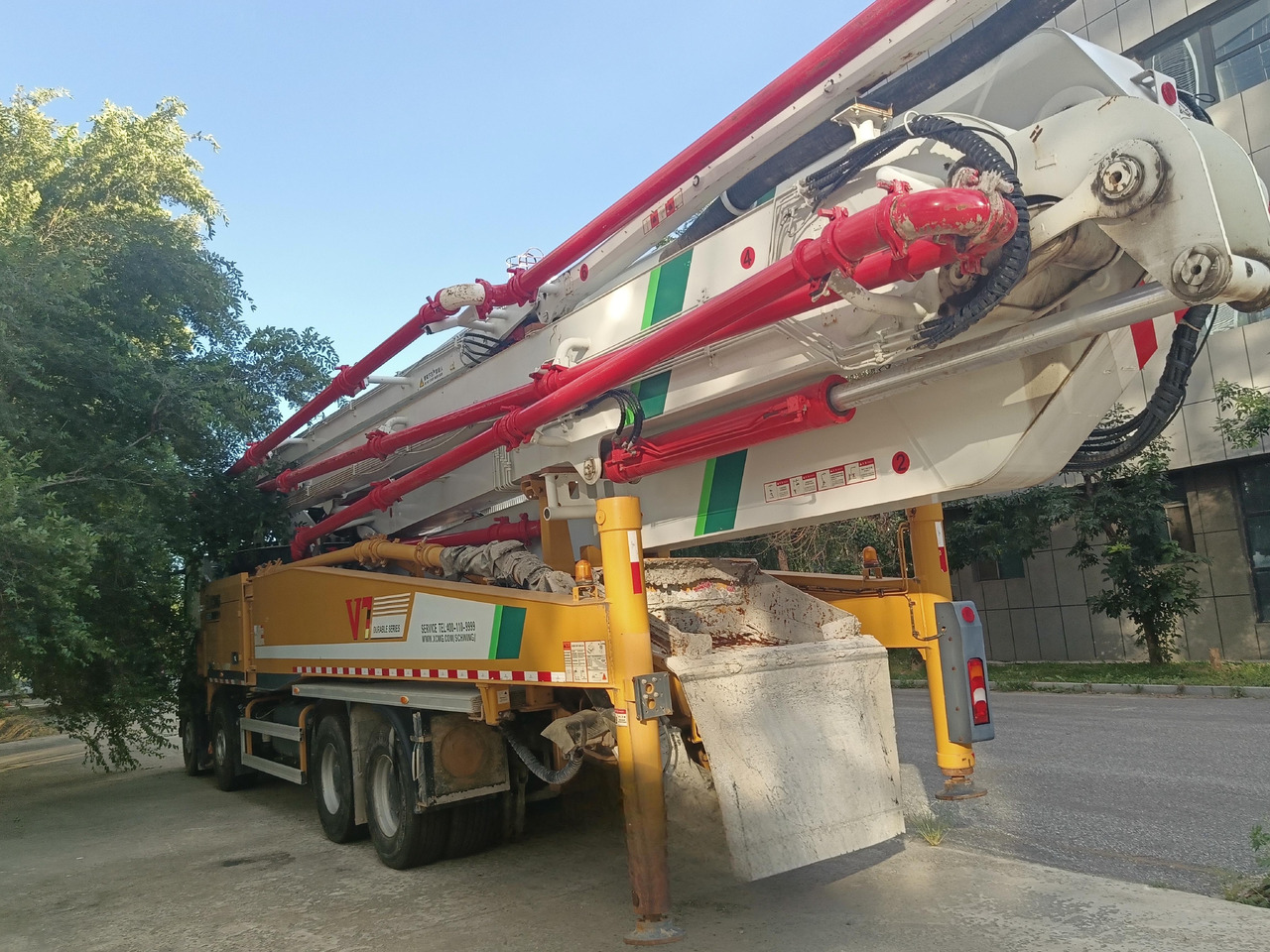 XCMG Official Second Hand Cement Pump Truck HB62V 62m Concrete Pump Truck Price List - 콘크리트 펌프 트럭 : 사진 3 XCMG Official Second Hand Cement Pump Truck HB62V 62m Concrete Pump Truck Price List - 콘크리트 펌프 트럭 : 사진 3