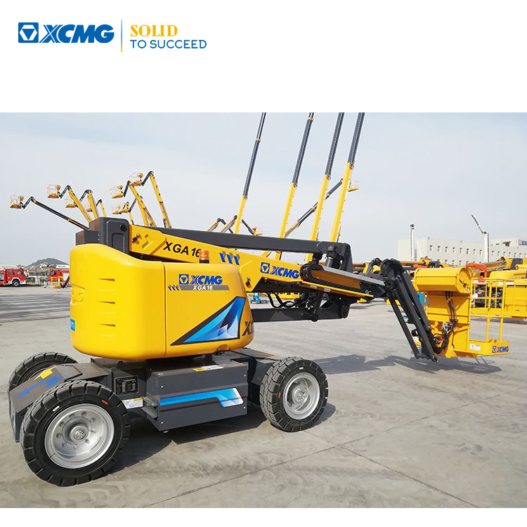 XCMG Official Used Aerial Work Platform XGA16 16m Towable Boom Lift For Sale - 관절 붐 : 사진 1 XCMG Official Used Aerial Work Platform XGA16 16m Towable Boom Lift For Sale - 관절 붐 : 사진 1