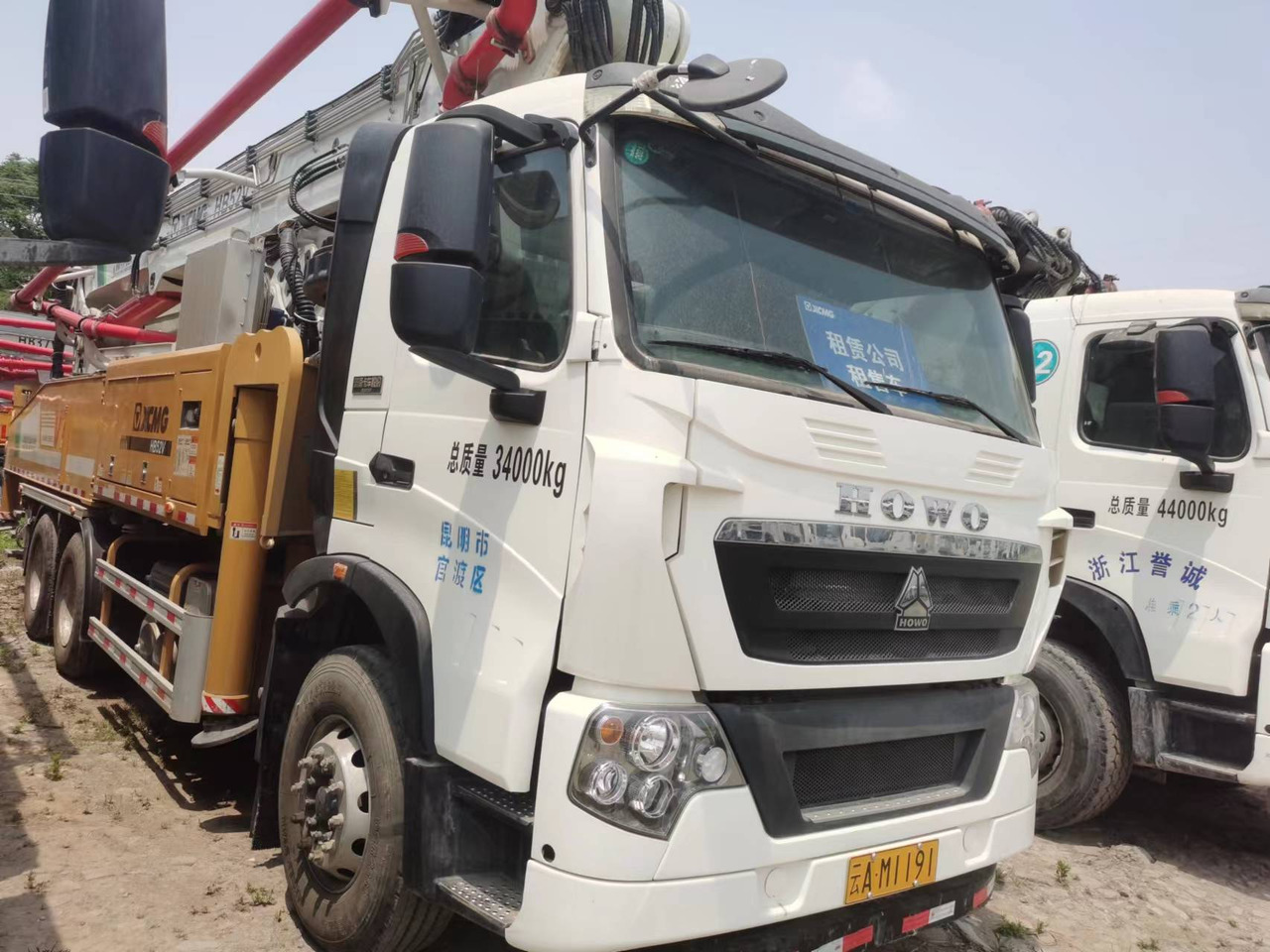 XCMG Official Used HB52V Schwing 52m Concrete Pump Truck Mounted Boom Concrete Pump Price - 콘크리트 펌프 트럭 : 사진 3 XCMG Official Used HB52V Schwing 52m Concrete Pump Truck Mounted Boom Concrete Pump Price - 콘크리트 펌프 트럭 : 사진 3