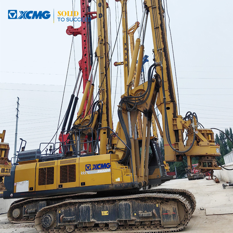 XCMG Offiical Used Rotary Drilling Rigs Drilling Machine XR220D Pile Drilling Rig For Sale - 드릴링 리그 : 사진 1 XCMG Offiical Used Rotary Drilling Rigs Drilling Machine XR220D Pile Drilling Rig For Sale - 드릴링 리그 : 사진 1