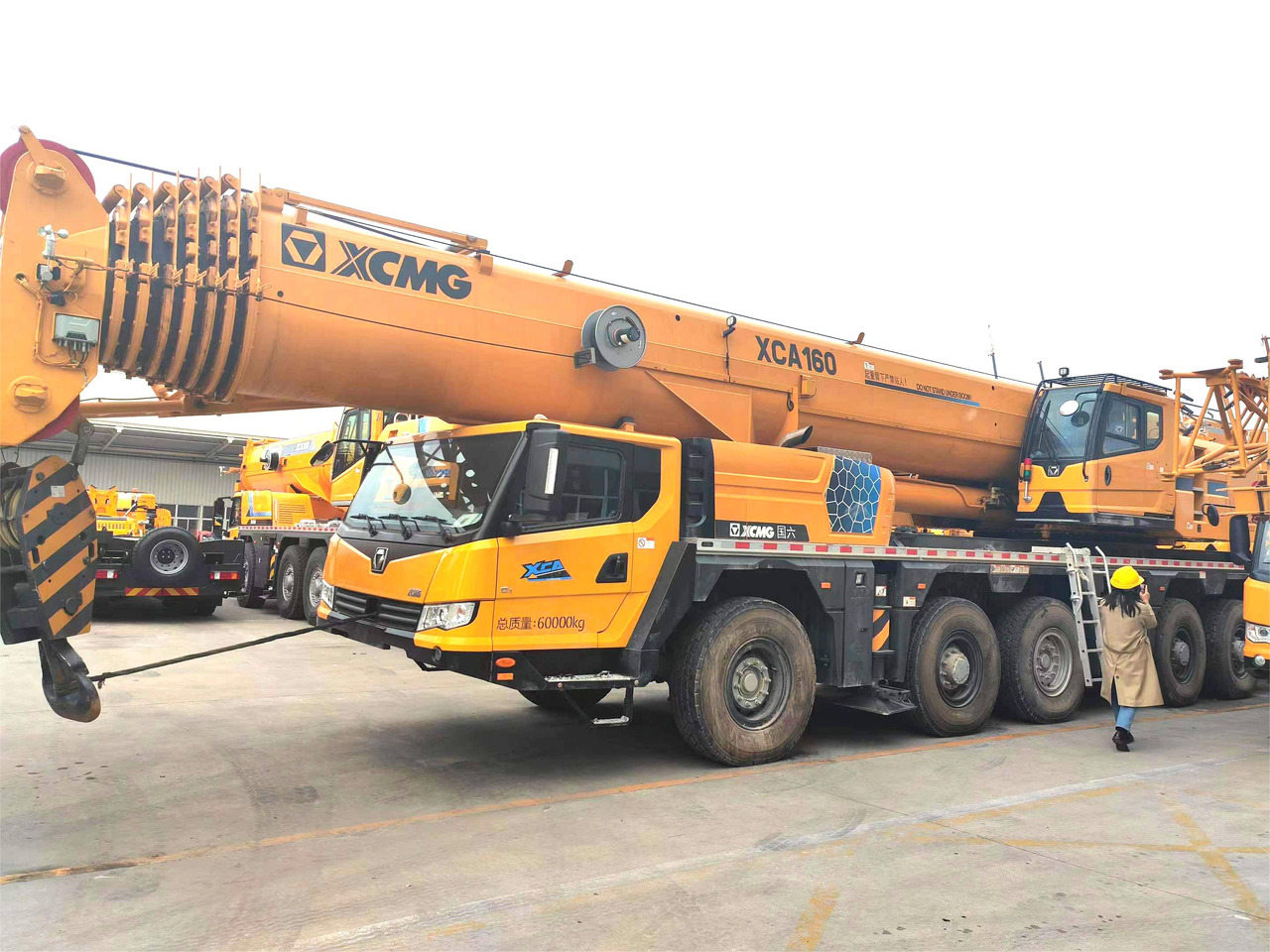 XCMG XCA160L8 Used 160 Ton Hydraulic Mobile All Terrain Truck Crane Price for Sale - 전천후 지형 크레인 : 사진 2 XCMG XCA160L8 Used 160 Ton Hydraulic Mobile All Terrain Truck Crane Price for Sale - 전천후 지형 크레인 : 사진 2