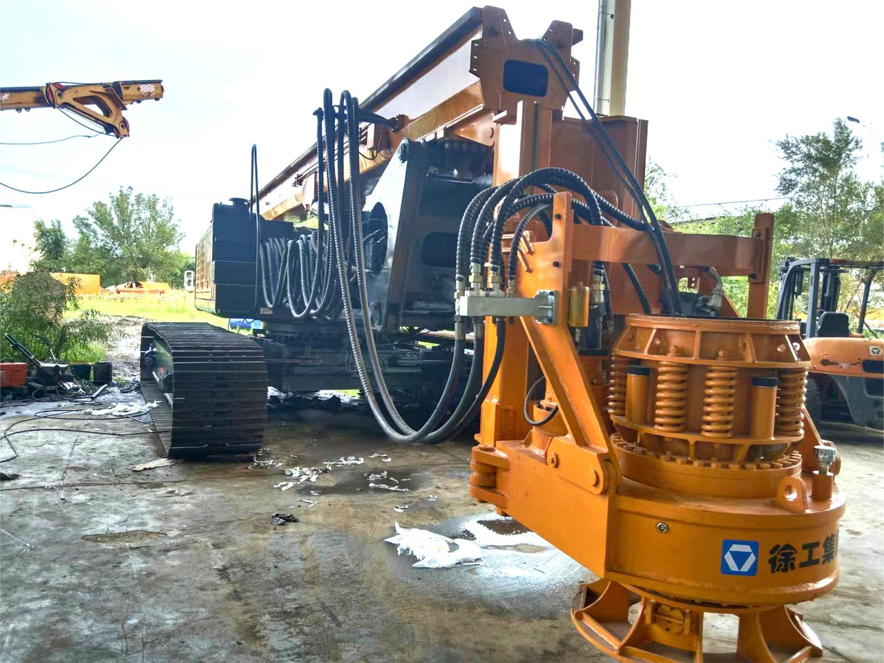 XCMG XCMG Officail XR220D used hydraulic rotary drilling rig for sale - 드릴링 리그 : 사진 2 XCMG XCMG Officail XR220D used hydraulic rotary drilling rig for sale - 드릴링 리그 : 사진 2