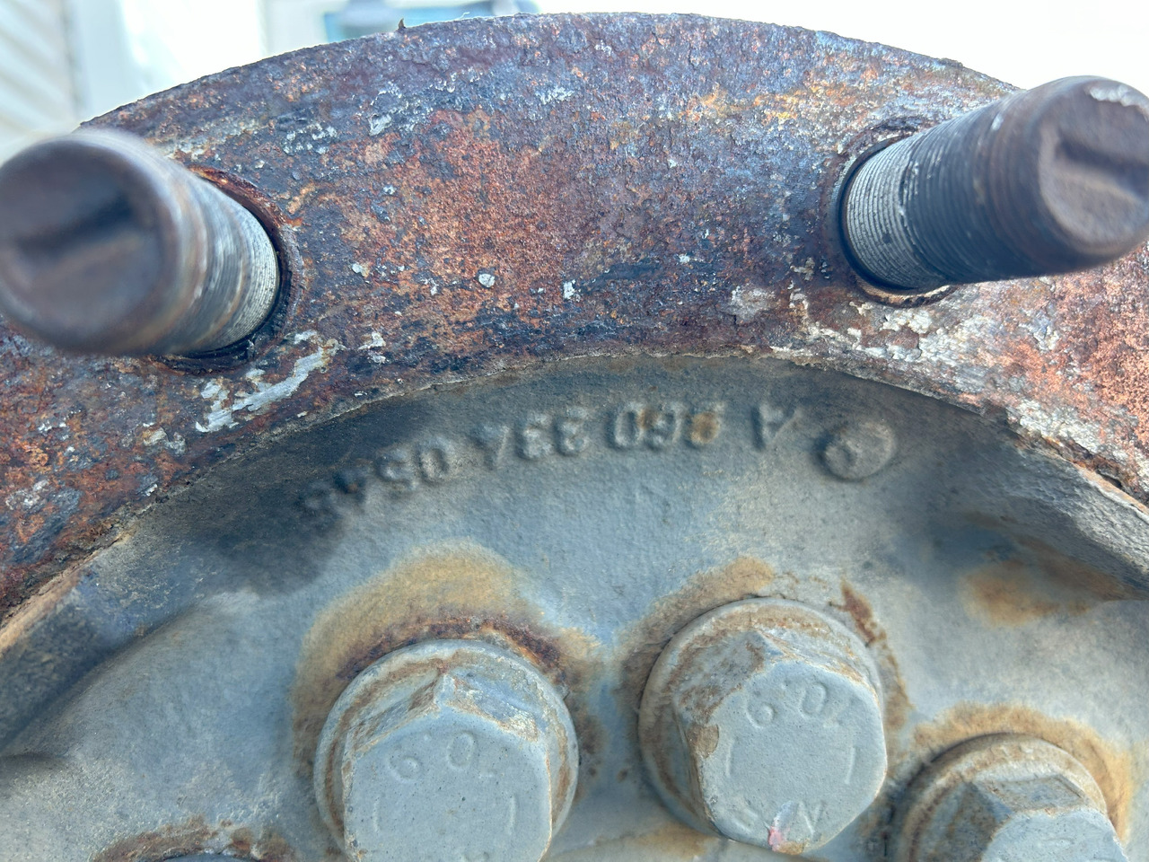 MERCEDES ACTROS MP4 AXLE + HUBS FRONT - 앞 차축 트럭 용 : 사진 5 MERCEDES ACTROS MP4 AXLE + HUBS FRONT - 앞 차축 트럭 용 : 사진 5