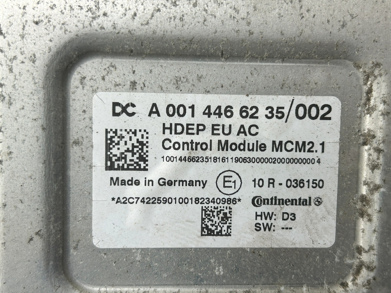 MERCEDES-BENZ MCM 2.1 ACTROS MP4 - ECU 트럭 용 : 사진 2 MERCEDES-BENZ MCM 2.1 ACTROS MP4 - ECU 트럭 용 : 사진 2