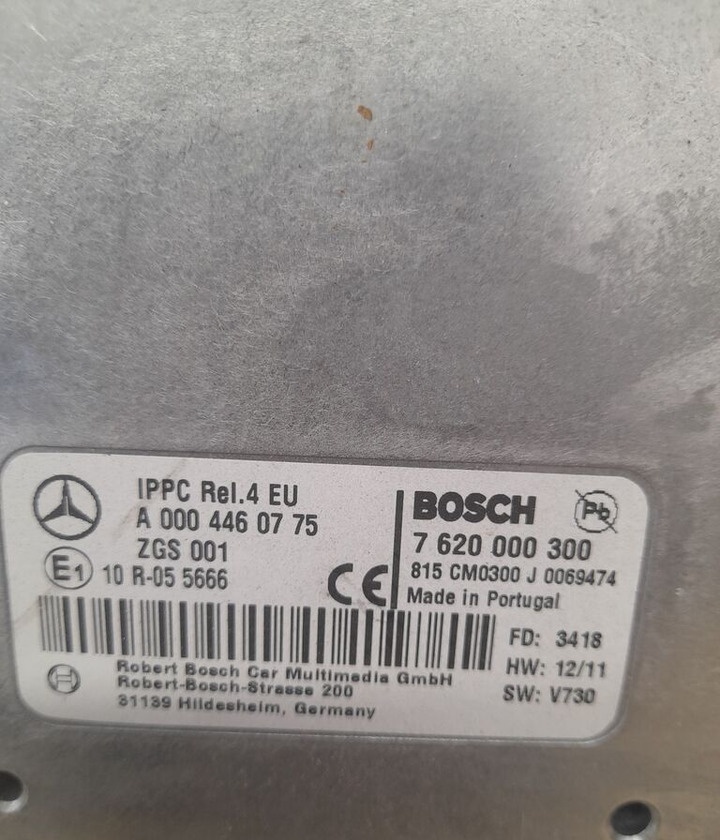 Mercedes-Benz A0004460775 / 7620000300 ACTROS MP4 truck - ECU 트럭 용 : 사진 3 Mercedes-Benz A0004460775 / 7620000300 ACTROS MP4 truck - ECU 트럭 용 : 사진 3